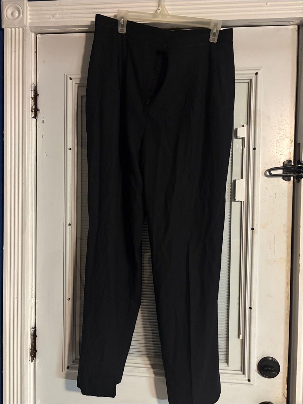 Ladies Black Dress Pants - Classic Straight Fit